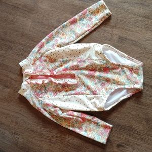 Jessica Simpson Rashguard Swimsuit